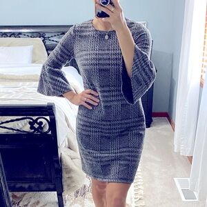 Calvin Klein Black and White Dress